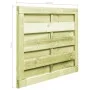 Puerta de jardín madera de pino impregnada verde 100x75 cm de , Puertas de jardín - Ref: Foro24-45314, Precio: 44,70 €, Descu...