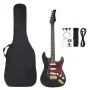 Guitarra eléctrica principiantes con funda negro dorado 4/4 39" de , Guitarras - Ref: Foro24-70194, Precio: 150,86 €, Descuen...