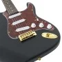 Guitarra eléctrica principiantes con funda negro dorado 4/4 39" de , Guitarras - Ref: Foro24-70194, Precio: 150,86 €, Descuen...