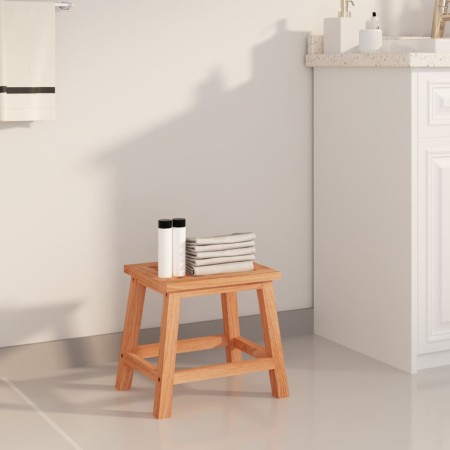 Taburete escalón madera maciza nogal 29x22,5x25,5 cm de , Asientos y bancos para duchas - Ref: Foro24-350347, Precio: 29,74 €...