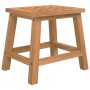 Taburete escalón madera maciza nogal 29x22,5x25,5 cm de , Asientos y bancos para duchas - Ref: Foro24-350347, Precio: 29,74 €...