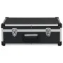 Black aluminum tool case 46x33x16 cm by vidaXL, Toolboxes - Ref: Foro24-91847, Price: 61,02 €, Discount: %