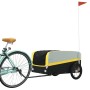 Remolque para bicicleta hierro negro y amarillo 45 kg de , Remolques para bicicletas - Ref: Foro24-94050, Precio: 82,78 €, De...
