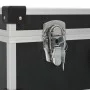 Black aluminum tool case 46x33x16 cm by vidaXL, Toolboxes - Ref: Foro24-91847, Price: 61,02 €, Discount: %