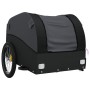 Remolque para bicicleta hierro negro 30 kg de , Remolques para bicicletas - Ref: Foro24-94122, Precio: 85,37 €, Descuento: %