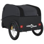 Remolque para bicicleta hierro negro 30 kg de , Remolques para bicicletas - Ref: Foro24-94122, Precio: 85,37 €, Descuento: %