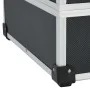 Black aluminum tool case 46x33x16 cm by vidaXL, Toolboxes - Ref: Foro24-91847, Price: 61,02 €, Discount: %