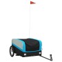 Remolque para bicicleta hierro negro y azul 45 kg de , Remolques para bicicletas - Ref: Foro24-94044, Precio: 89,47 €, Descue...