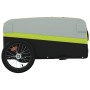 Remolque para bicicleta hierro negro y verde 45 kg de , Remolques para bicicletas - Ref: Foro24-94046, Precio: 88,73 €, Descu...
