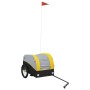 Remolque para bicicleta hierro negro y amarillo 30 kg de , Remolques para bicicletas - Ref: Foro24-94120, Precio: 77,52 €, De...