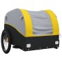 Remolque para bicicleta hierro negro y amarillo 30 kg de , Remolques para bicicletas - Ref: Foro24-94120, Precio: 77,52 €, De...