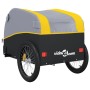 Remolque para bicicleta hierro negro y amarillo 30 kg de , Remolques para bicicletas - Ref: Foro24-94120, Precio: 77,52 €, De...