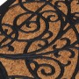 Felpudo semicircular de goma y fibra de coco 45x75 cm de , Felpudos - Ref: Foro24-155667, Precio: 24,41 €, Descuento: %