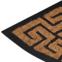 Felpudo semicircular de goma y fibra de coco 45x75 cm de , Felpudos - Ref: Foro24-155885, Precio: 22,07 €, Descuento: %