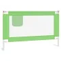 Barandilla de seguridad cama de niño verde tela 120x25 cm de , Barandillas de seguridad - Ref: Foro24-10191, Precio: 31,53 €,...