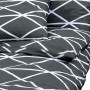 Juego de funda nórdica algodón gris 240x220 cm de , Fundas de nórdico - Ref: Foro24-136048, Precio: 29,98 €, Descuento: %