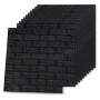 Papel pintado autoadhesivo ladrillos 3D 40 unidades negro de , Papel pintado - Ref: Foro24-150726, Precio: 101,81 €, Descuent...