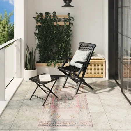 Alfombra de interior/exterior diseño vintage ARBIZU 80x150 cm de , Alfombras - Ref: Foro24-375686, Precio: 32,21 €, Descuento: %