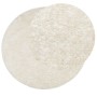 Alfombra pelo largo aspecto brillante ISTAN crema Ø 200 cm de , Alfombras - Ref: Foro24-375673, Precio: 83,08 €, Descuento: %
