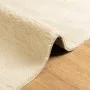 Alfombra de pelo corto suave lavable HUARTE crema 140x200 cm de , Alfombras - Ref: Foro24-375039, Precio: 56,34 €, Descuento: %