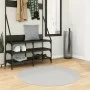 Alfombra de pelo corto suave lavable HUARTE gris Ø 100 cm de , Alfombras - Ref: Foro24-375085, Precio: 35,84 €, Descuento: %