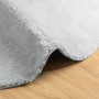 Alfombra de pelo corto suave lavable HUARTE gris Ø 100 cm de , Alfombras - Ref: Foro24-375085, Precio: 36,53 €, Descuento: %