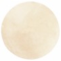 Alfombra de pelo corto suave lavable HUARTE crema Ø 100 cm de , Alfombras - Ref: Foro24-375047, Precio: 41,55 €, Descuento: %