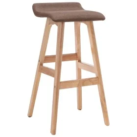 Taburete de cocina tela gris taupe de vidaXL, Taburetes de cocina - Ref: Foro24-249576, Precio: 80,27 €, Descuento: %