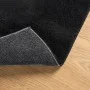 Alfombra de pelo corto suave lavable HUARTE negro 120x170 cm de , Alfombras - Ref: Foro24-375114, Precio: 58,15 €, Descuento: %