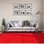 Alfombra de pelo corto suave lavable HUARTE rojo 200x200 cm de , Alfombras - Ref: Foro24-375175, Precio: 96,12 €, Descuento: %