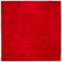 Alfombra de pelo corto suave lavable HUARTE rojo 240x240 cm de , Alfombras - Ref: Foro24-375177, Precio: 123,66 €, Descuento: %