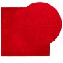 Alfombra de pelo corto suave lavable HUARTE rojo 240x240 cm de , Alfombras - Ref: Foro24-375177, Precio: 123,66 €, Descuento: %