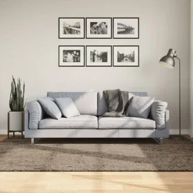 Alfombra pelo largo aspecto brillante ISTAN gris 160x230 cm de , Alfombras - Ref: Foro24-375678, Precio: 70,03 €, Descuento: %
