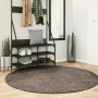 Alfombra pelo largo aspecto brillante ISTAN gris Ø 160 cm de , Alfombras - Ref: Foro24-375684, Precio: 56,25 €, Descuento: %