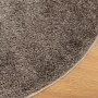 Alfombra pelo largo aspecto brillante ISTAN gris Ø 160 cm de , Alfombras - Ref: Foro24-375684, Precio: 56,25 €, Descuento: %
