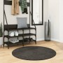 Alfombra pelo largo aspecto brillante ISTAN antracita Ø 100 cm de , Alfombras - Ref: Foro24-375646, Precio: 28,05 €, Descuent...