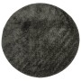 Alfombra pelo largo aspecto brillante ISTAN antracita Ø 100 cm de , Alfombras - Ref: Foro24-375646, Precio: 28,05 €, Descuent...