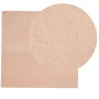 Alfombra de pelo corto suave lavable HUARTE rosado 160x160 cm de , Alfombras - Ref: Foro24-375154, Precio: 54,30 €, Descuento: %