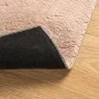 Alfombra de pelo corto suave lavable HUARTE rosado 160x160 cm de , Alfombras - Ref: Foro24-375154, Precio: 53,71 €, Descuento: %