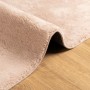 Alfombra de pelo corto suave lavable HUARTE rosado 160x160 cm de , Alfombras - Ref: Foro24-375154, Precio: 54,30 €, Descuento: %
