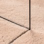 Alfombra de pelo corto suave lavable HUARTE rosado 160x160 cm de , Alfombras - Ref: Foro24-375154, Precio: 54,30 €, Descuento: %