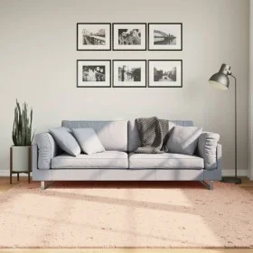 Kurzfloriger weicher, waschbarer Teppich HUARTE rosa 200x200 cm von , Teppiche - Ref: Foro24-375156, Preis: 77,51 €, Rabatt: %
