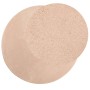 Alfombra de pelo corto suave lavable HUARTE rosado Ø 100 cm de , Alfombras - Ref: Foro24-375161, Precio: 27,38 €, Descuento: %