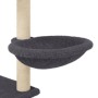Rascador para gatos con postes de sisal gris oscuro 153 cm de , Mobiliario para gatos - Ref: Foro24-172117, Precio: 64,55 €, ...