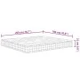Medium firm pocket spring mattress 180x200 cm by , Mattresses - Ref: Foro24-3206420, Price: 348,17 €, Discount: %