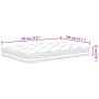 Colchón de muelles ensacados firmeza media 140x190 cm de , Colchones - Ref: Foro24-372919, Precio: 272,84 €, Descuento: %