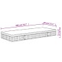 Colchón de muelles Bonnell firmeza media 80x200 cm de , Colchones - Ref: Foro24-372938, Precio: 160,33 €, Descuento: %