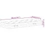 Mittelfeste Bonnell-Federkernmatratze 70x200 cm von , Matratzen - Ref: Foro24-372967, Preis: 125,04 €, Rabatt: %