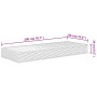 Colchón de espuma dureza media suave 90x200 cm de , Colchones - Ref: Foro24-373005, Precio: 159,55 €, Descuento: %