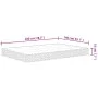 Colchón de muelles Bonnell firmeza media 140x190 cm de , Colchones - Ref: Foro24-3206403, Precio: 172,17 €, Descuento: %